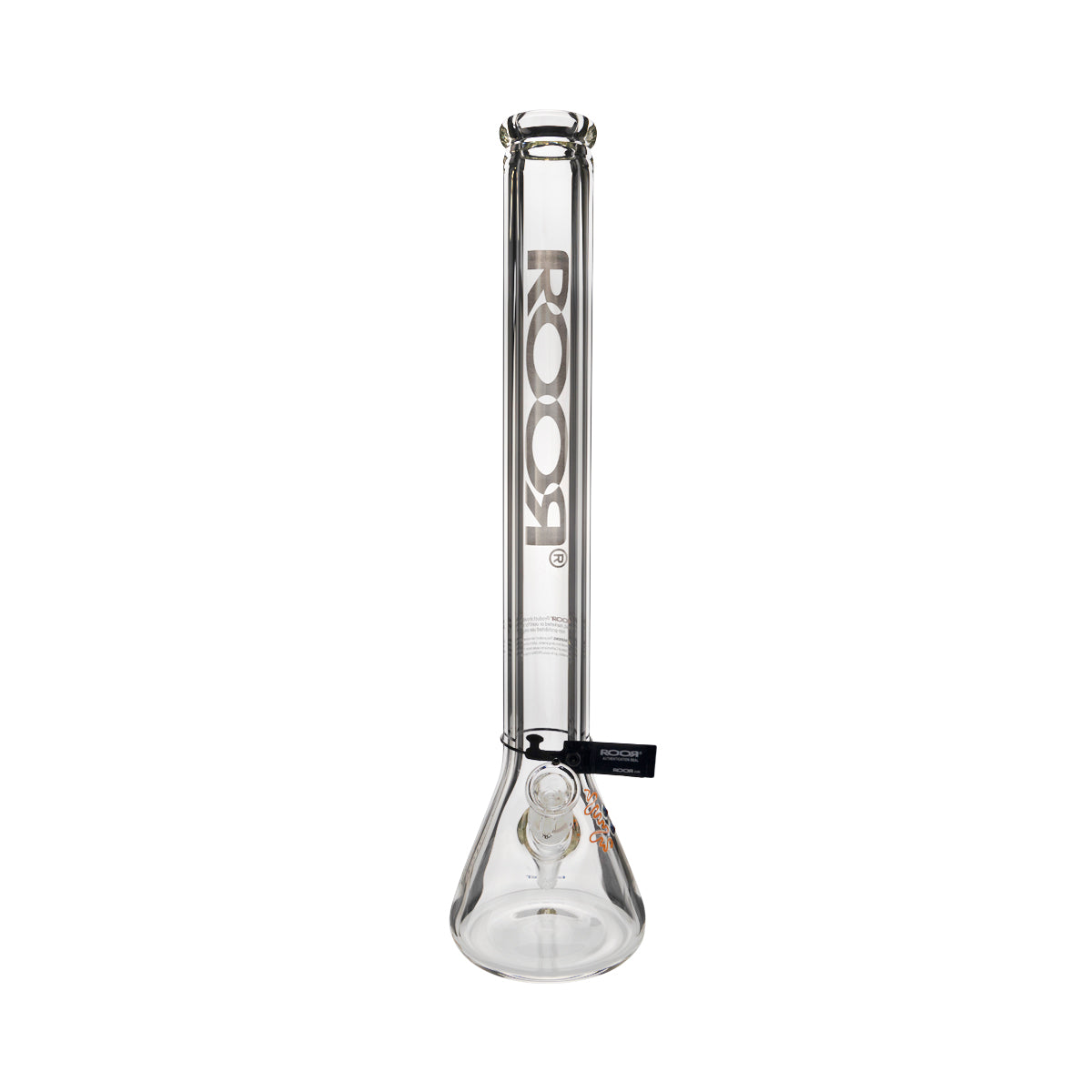 RooR® | Heavy Glass Zeaker Water Pipe | 22" - 14mm - Platinum Biohazard Inc