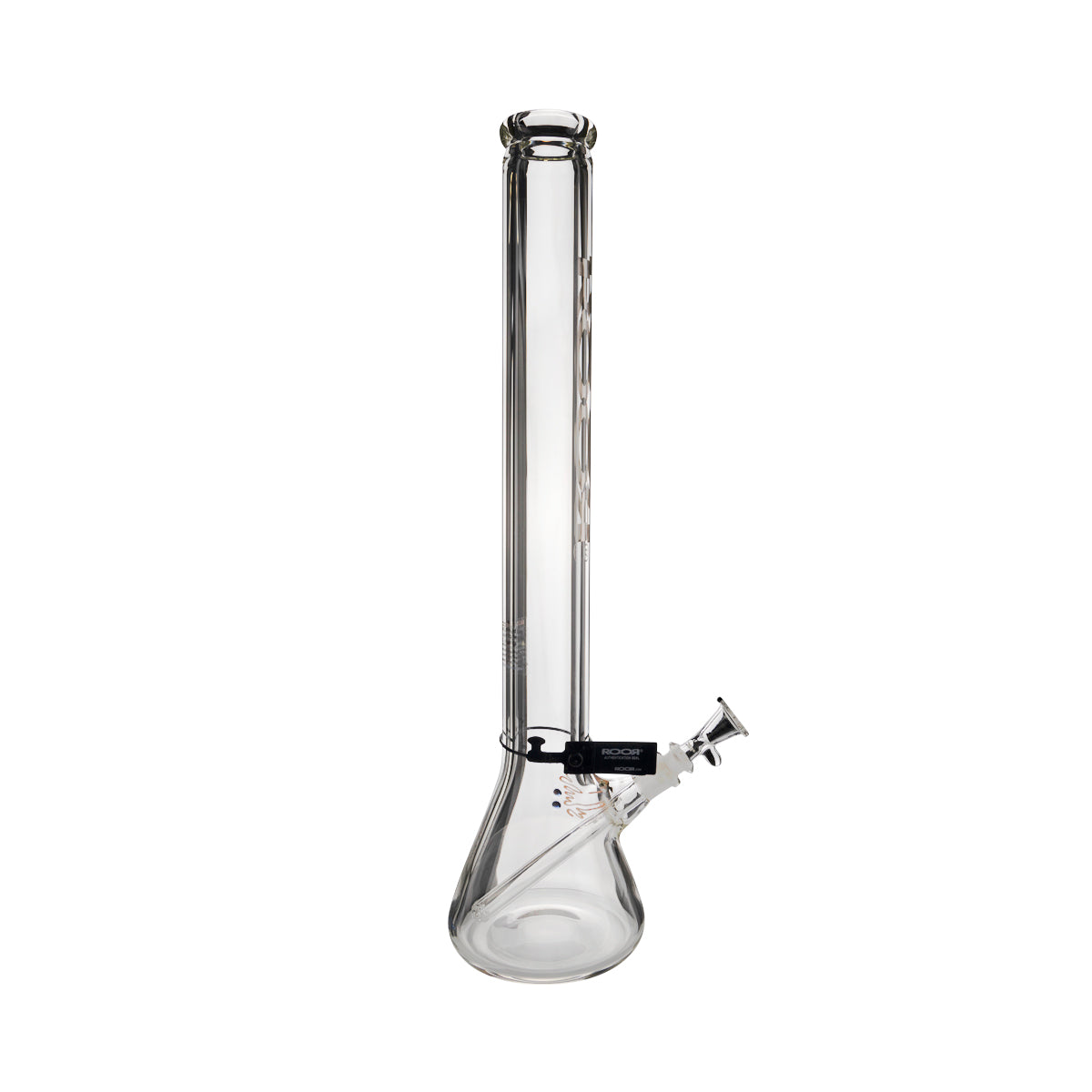 RooR® | Heavy Glass Zeaker Water Pipe | 22" - 14mm - Platinum Biohazard Inc