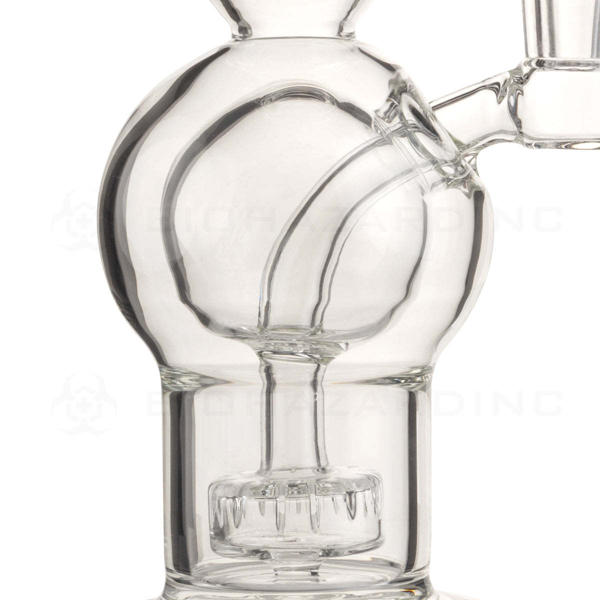 BIO Glass | BIOSPHERE V2 Rig | 9" - 14mm - Blue Logo Glass Dab Rig Bio Glass
