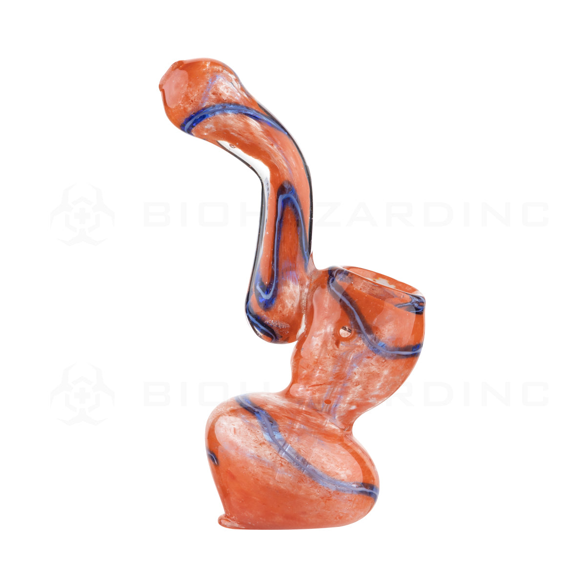 Bubbler | Frit Dichroic Bubbler | 4" - Assorted Colors Glass Bubbler Biohazard Inc   