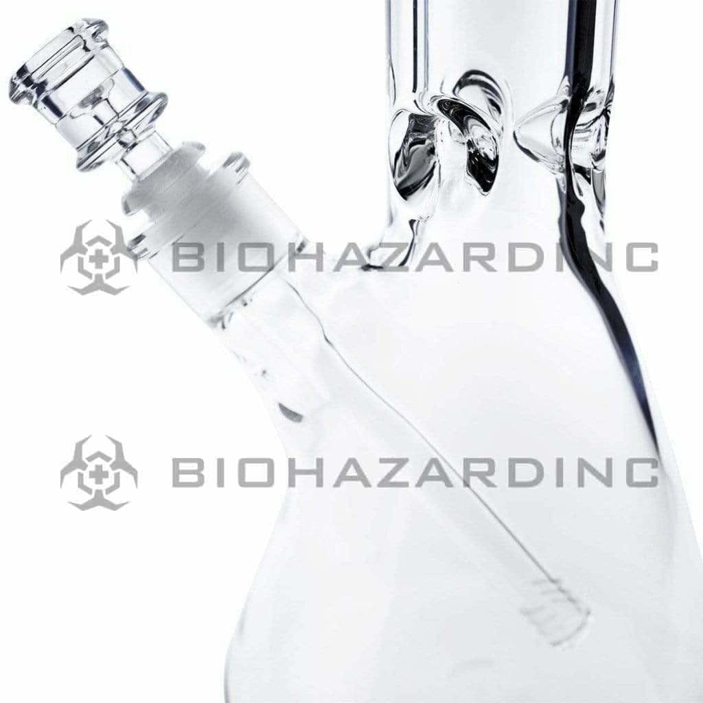 BIO Glass | Heavy Classic Beaker Water Pipe | 18" - 14mm - Various Colors Glass Bong Biohazard Inc
