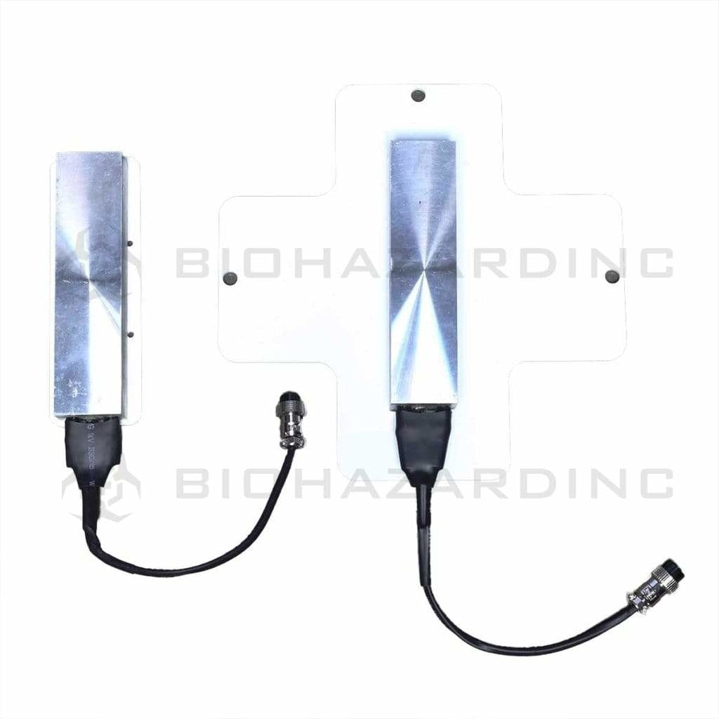 Monster Dab | Metal Plates for MDRP01 Rosin Press | 2" x 8" Rosin Press Biohazard Inc