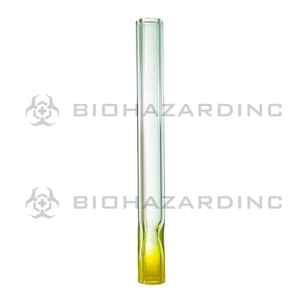 Chillum | Fumed Tip Glass | 3" - Glass - 10 Count Glass Chillum Hand Pipe Biohazard Inc   