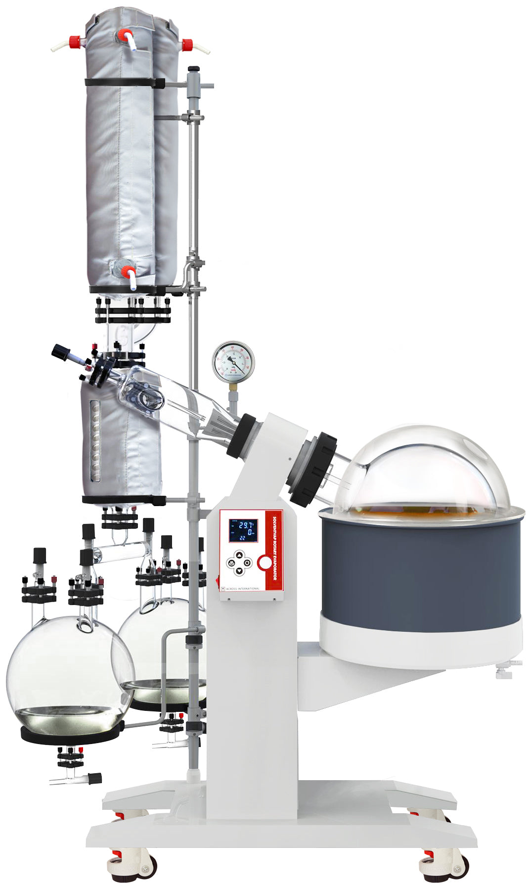 Across International | SolventVap 5.3-Gallon/20L Rotary Evaporator w/ Motorized Lift Scientific Accessories Biohazard Inc