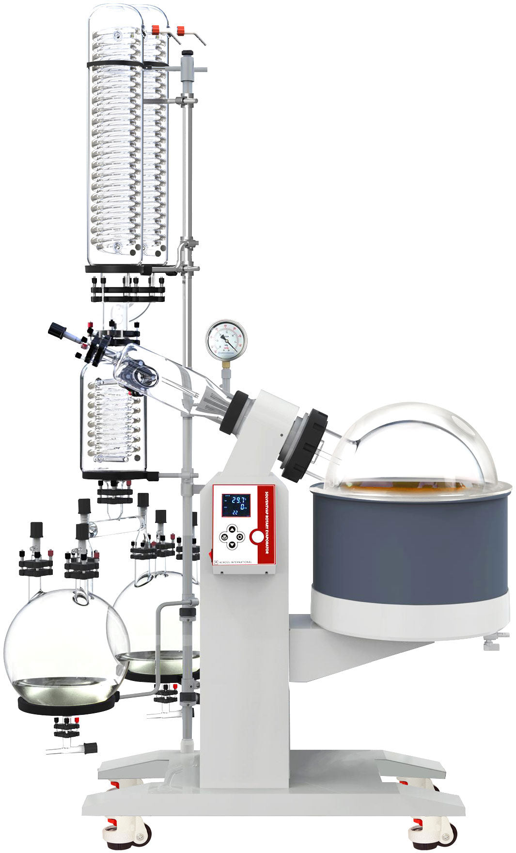 Across International | SolventVap 5.3-Gallon/20L Rotary Evaporator w/ Motorized Lift Scientific Accessories Biohazard Inc