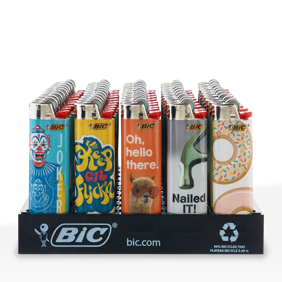 BIC® | 'Retail Display' Favorites Special Edition Lighters | 50 Count Lighters BIC   