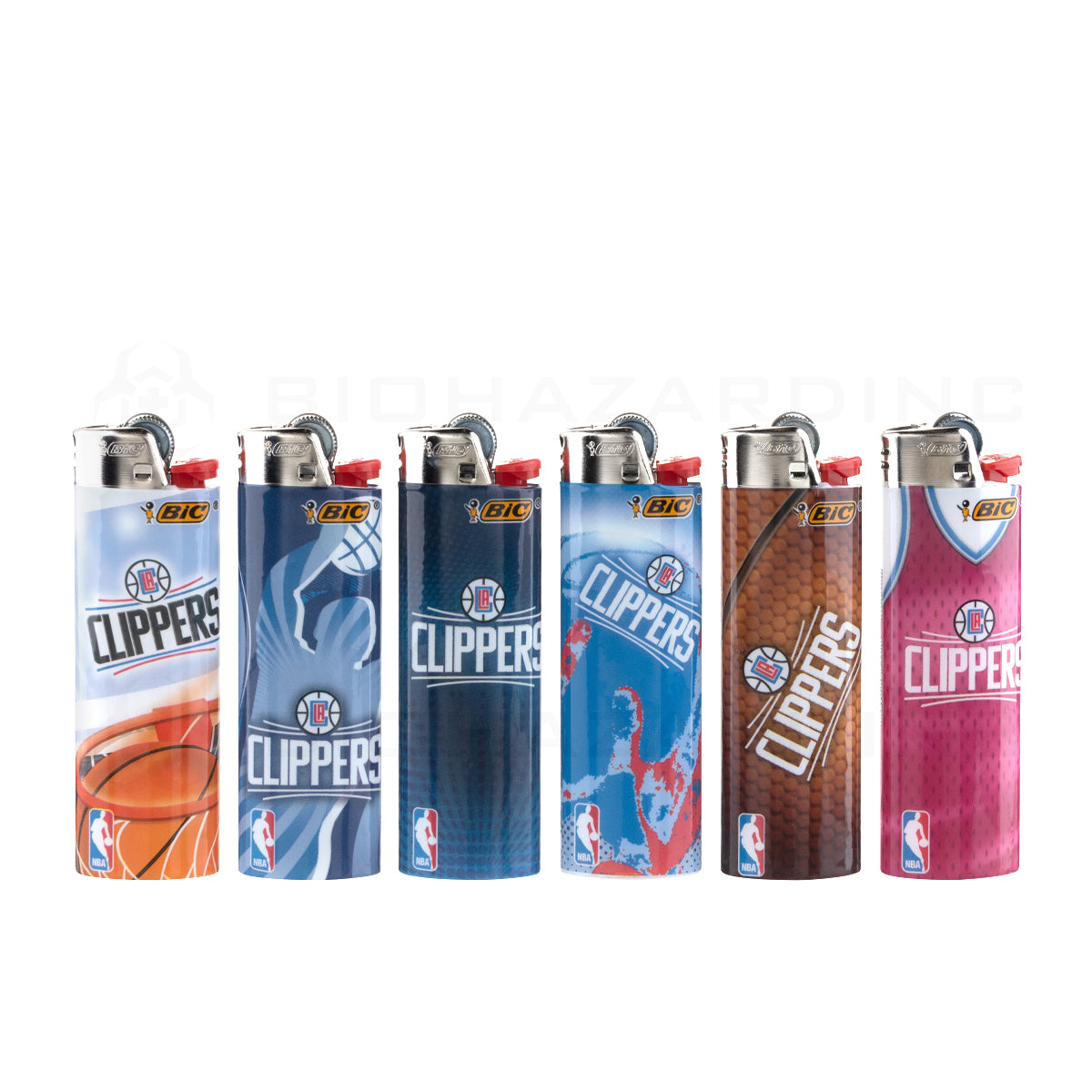 BIC® | 'Retail Display' NBA L.A. Clippers Special Edition Lighters | 50 Count Lighters BIC