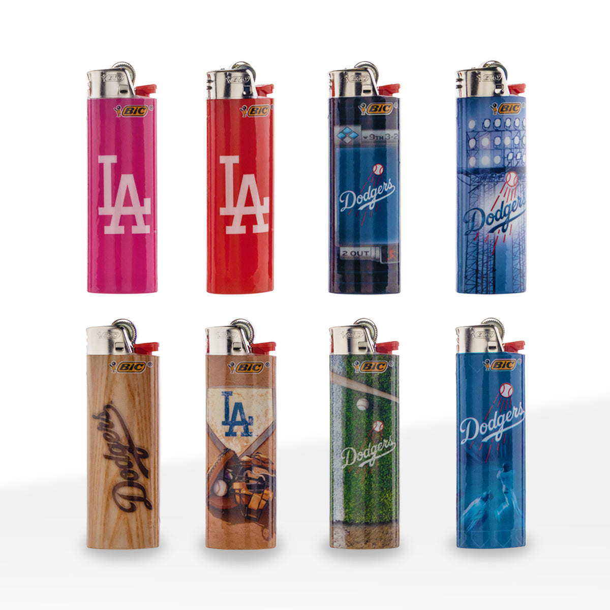 BIC® | 'Retail Display' MLB LA Dodgers Special Edition Lighters | 50 Count Lighters BIC   