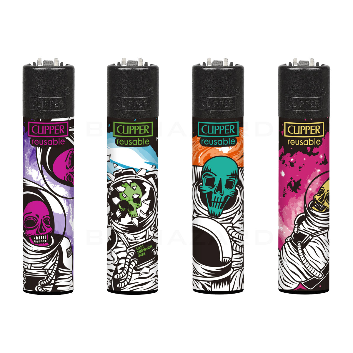 Clipper® | 'Retail Display' Space Trip Lighters | 48 Count Lighters Clipper