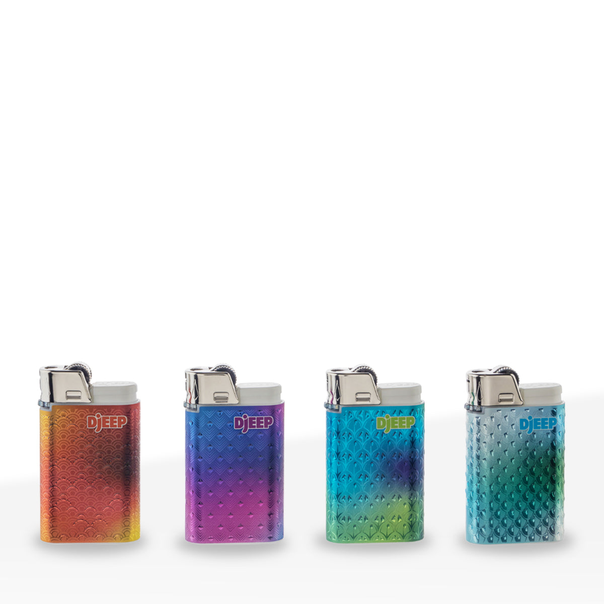 DJEEP Lighters | 'Retail Display' Ombre | 24 Count Lighters DJEEP