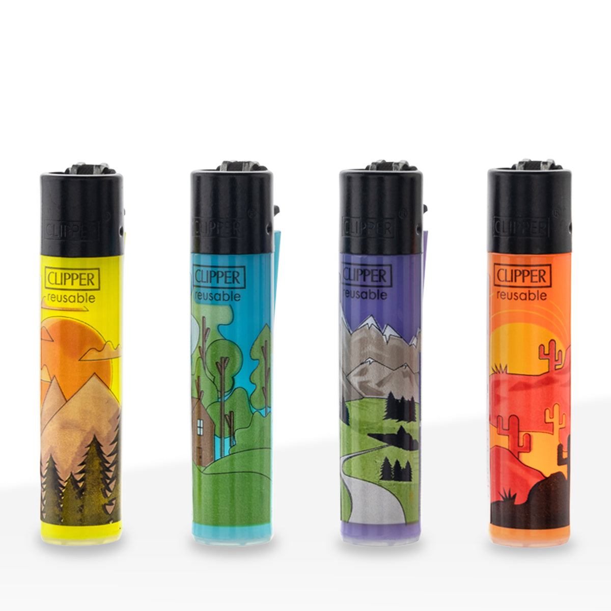 Clipper® | 'Retail Display' Travelers Lighters | 48 Count Lighters Clipper