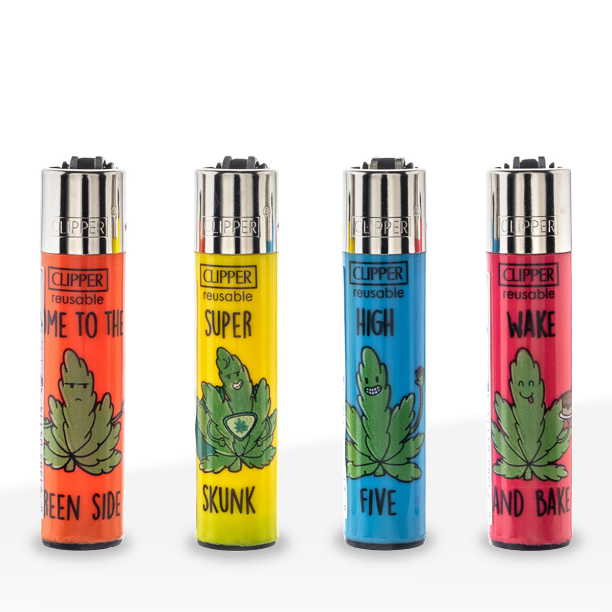 Clipper® | 'Retail Display' Rise Up Lighters | 48 Count Lighters Clipper