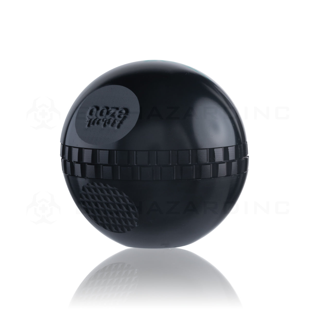 OOZE® | Saturn Globe Magnetic Grinder | 4 Piece - Stealth Black Metal Grinder Ooze