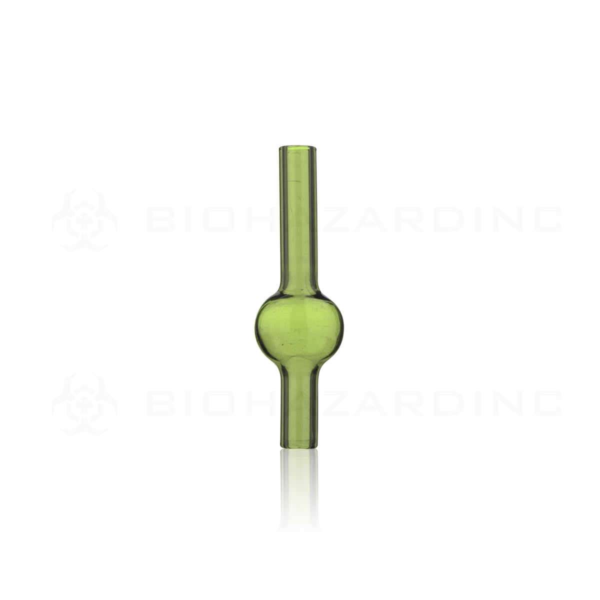 Carb Cap | Classic Bubble Glass Carb Cap | Green Carb Cap Biohazard Inc