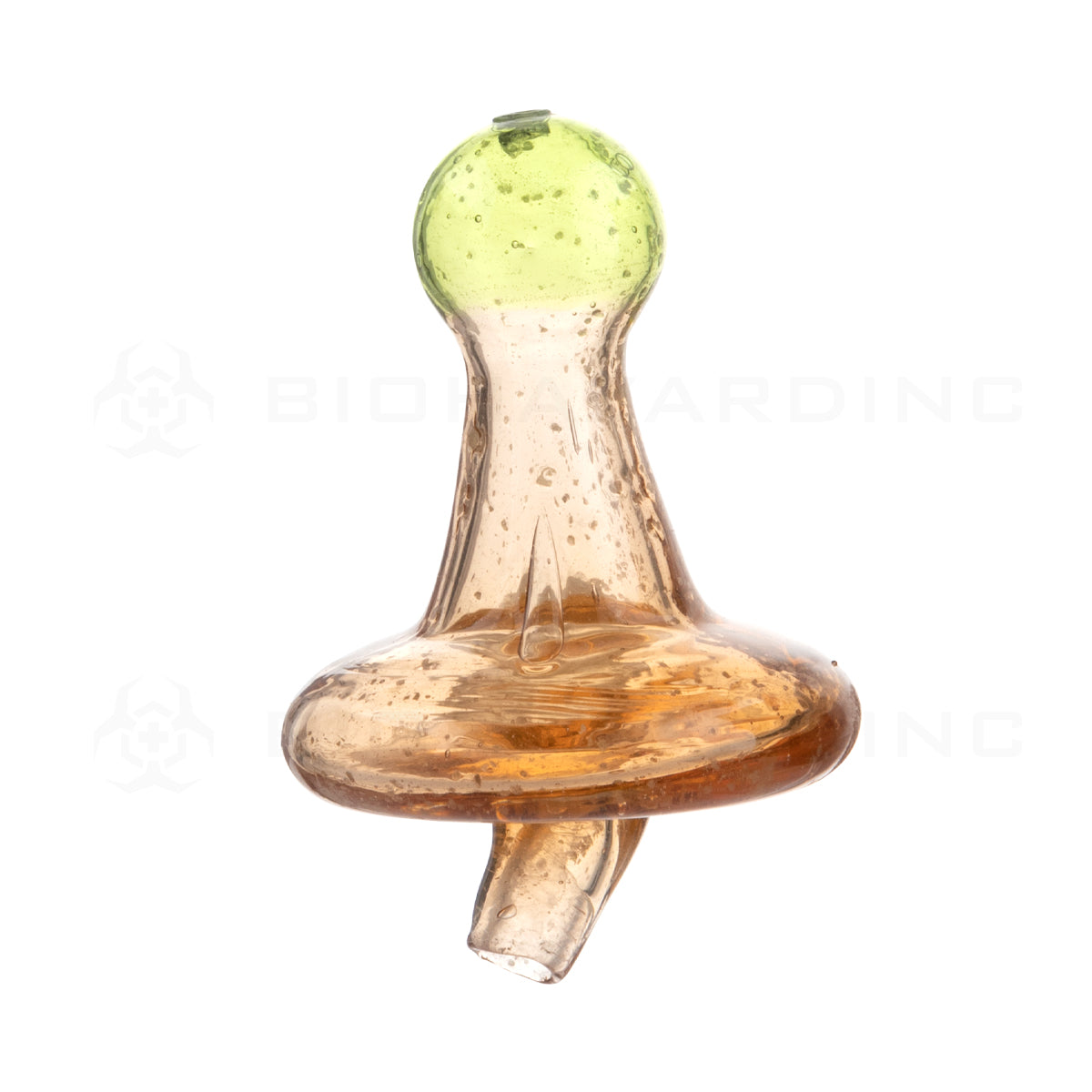Carb Cap | Glow In the Dark Directional Carb Cap | Amber Carb Cap Biohazard Inc