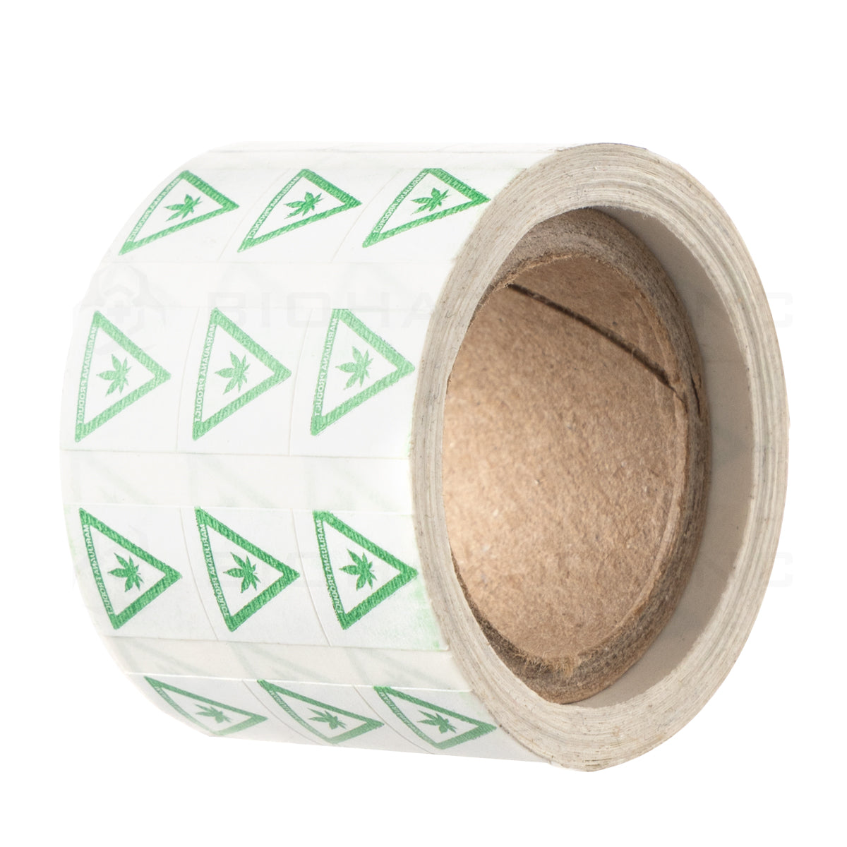 Michigan | MI Universal Symbol for Marijuana Labels | .375 in X .375 in - 1000 Count Biohazard Inc