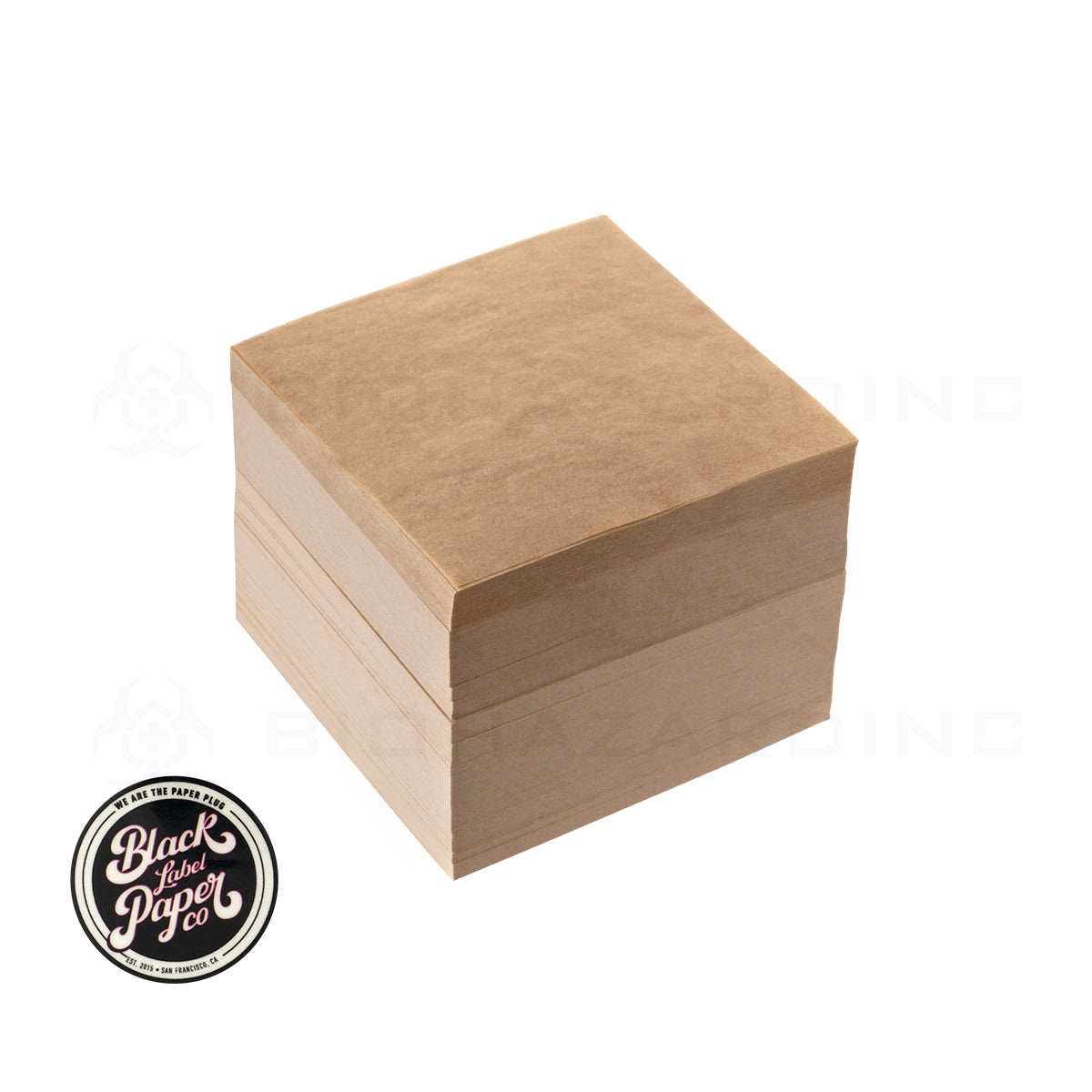 Black Label | Parchment Paper 27LB Natural | 4" x 4" - 1000 Count Parchment Paper Black Label