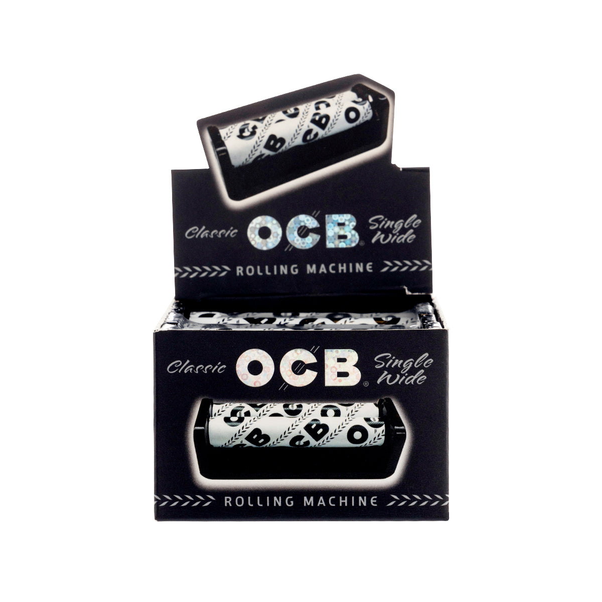 OCB® | Classic Rolling Machine Single Wide Size | 70mm - 6 Count Rolling Machine OCB