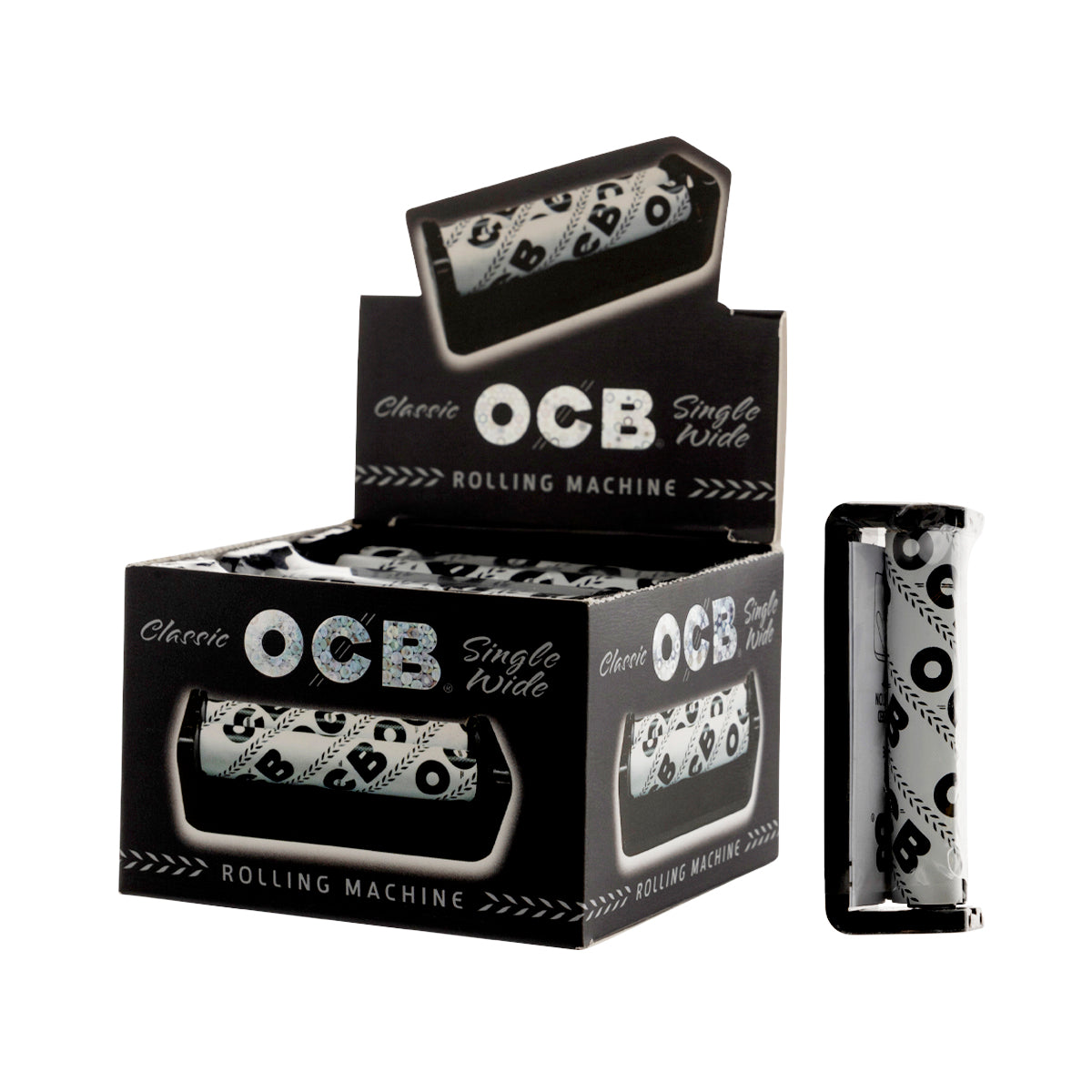 OCB® | Classic Rolling Machine Single Wide Size | 70mm - 6 Count Rolling Machine OCB   
