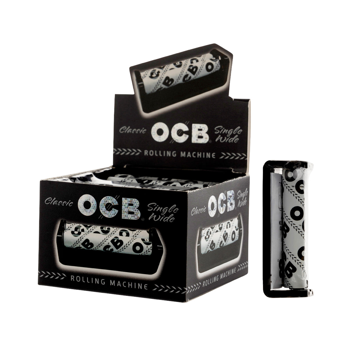 OCB® | Classic Rolling Machine Single Wide Size | 70mm - 6 Count Rolling Machine OCB