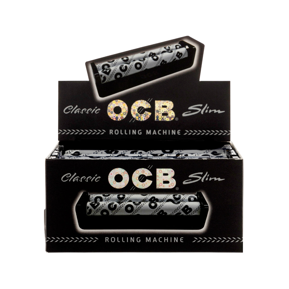 OCB® | 'Retail Display' Classic Rolling Machine King Slim Size | 110mm - 6 Count Rolling Machine OCB