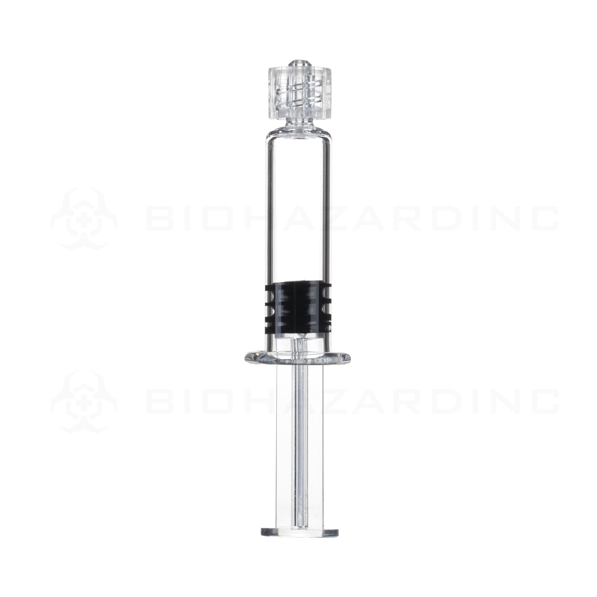 Luer Lock | Concentrate Glass Syringe | 1ml - No Measurement - 100 Count Syringe Biohazard Inc