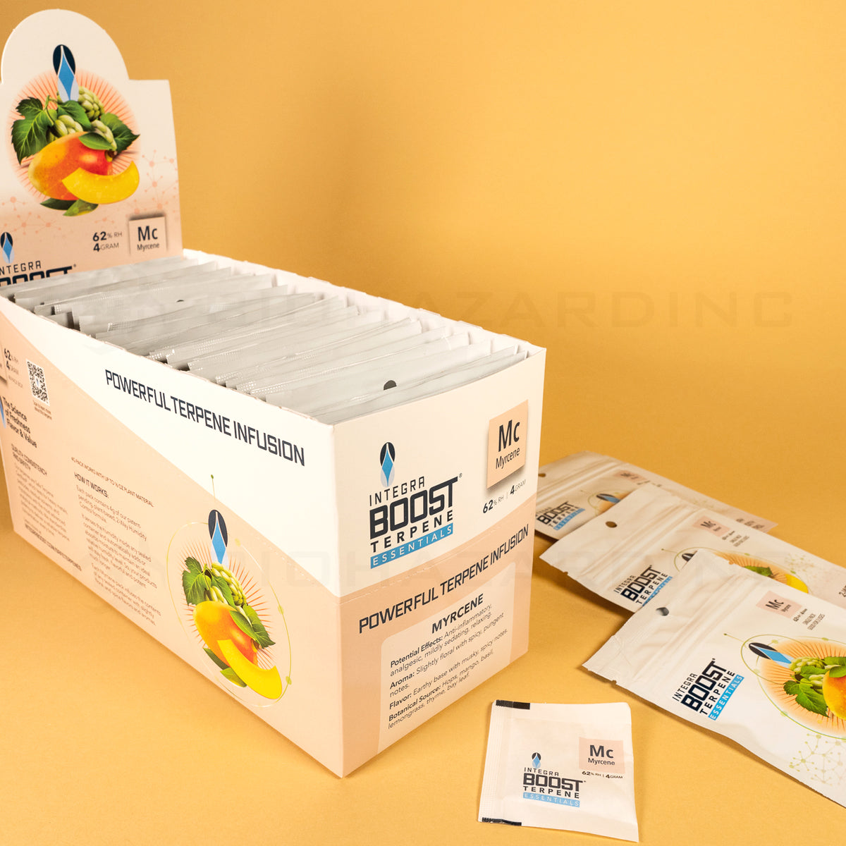 Integra™ | Boost Wholesale Terpene Humidity Packs | 4 Grams - 62% - 48 Count - Various Terpenes Humidity Pack Integra