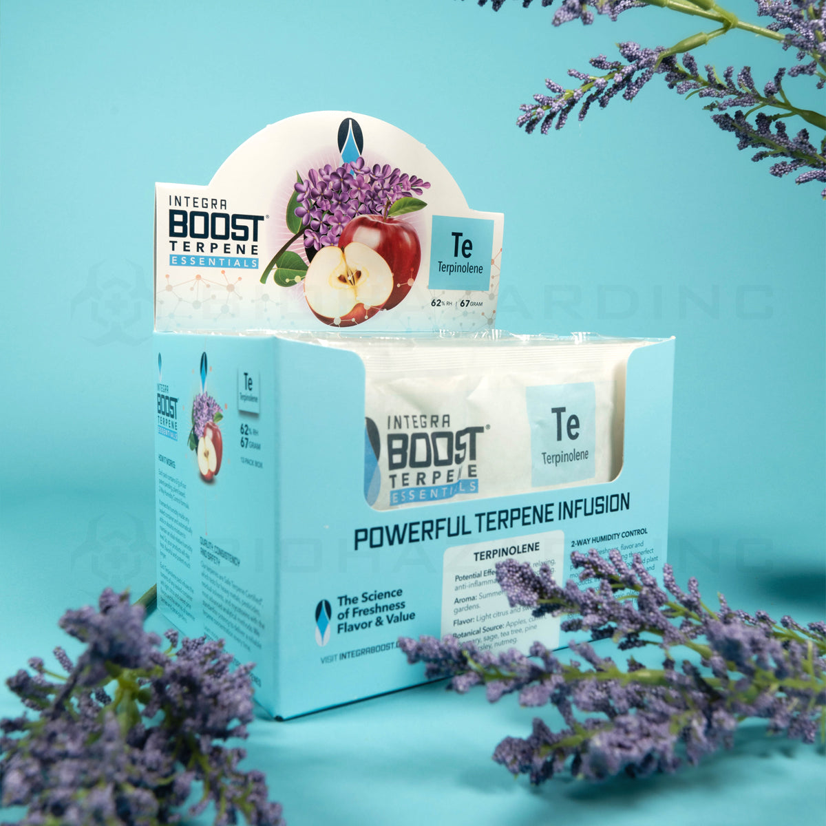 Integra™ | Boost Wholesale Large Terpene Humidity Packs | 67 Grams - 62% - 12 Count - Various Terpenes Humidity Pack Integra