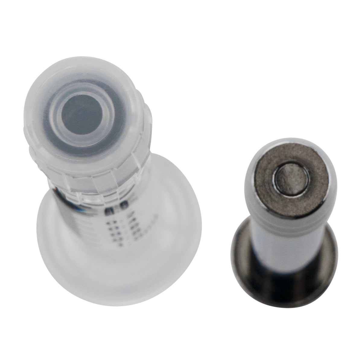 Luer Lock | Concentrate Glass Syringe w/ Metal Plunger | 1mL - 100 Count Biohazard Inc