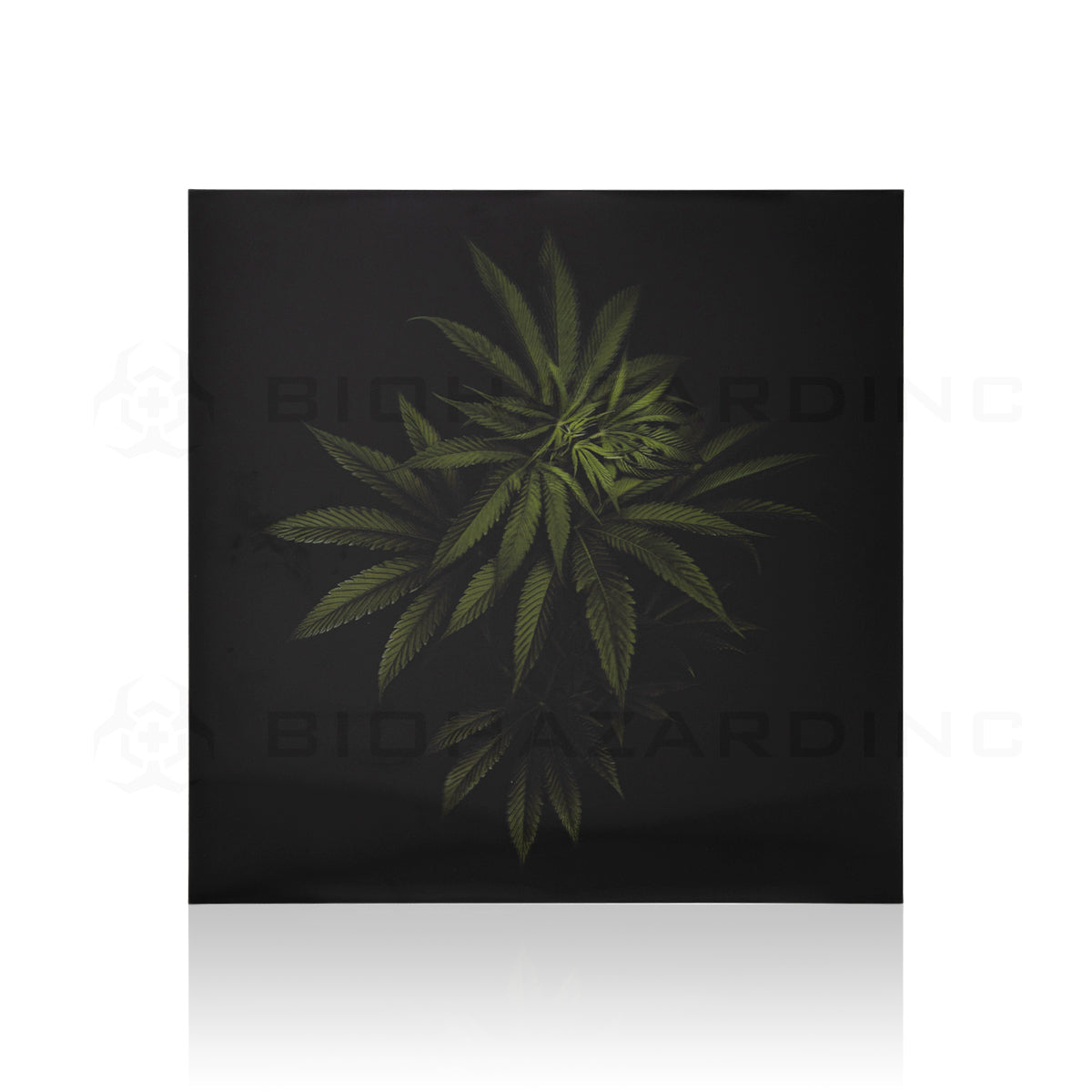 Wall Art | lenticular 3D - Leaves Green | 16" x 16" Wall Art Biohazard Inc