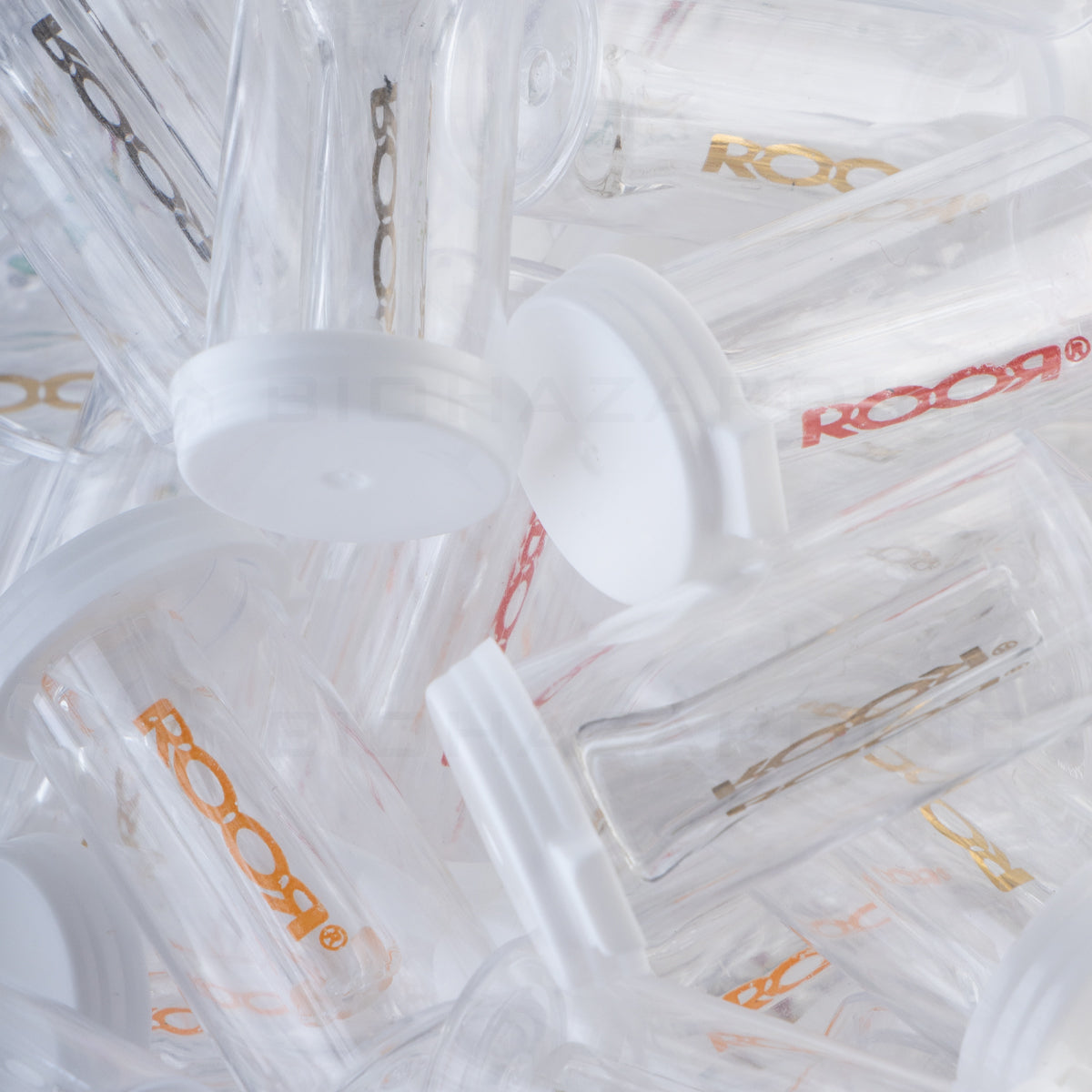 RooR® | 'Retail Display' Glass Tips | 75 Count - Various Sizes Glass Tips Roor