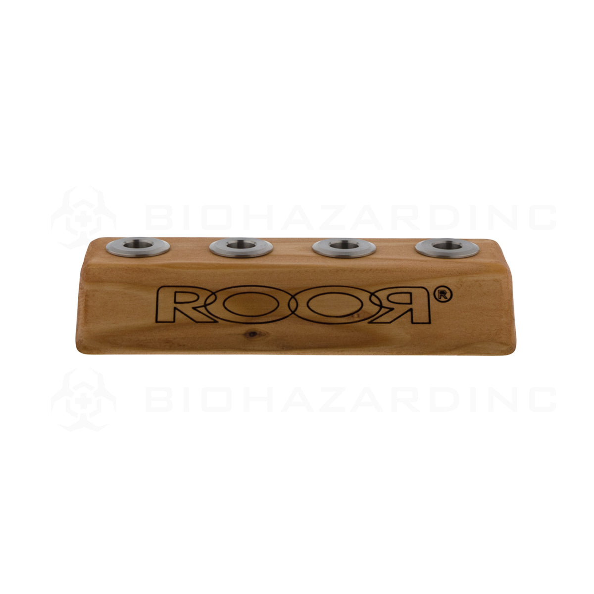RooR® | Wooden Bowl Holder | 14mm - 4 Holder - Light Wood  Roor   