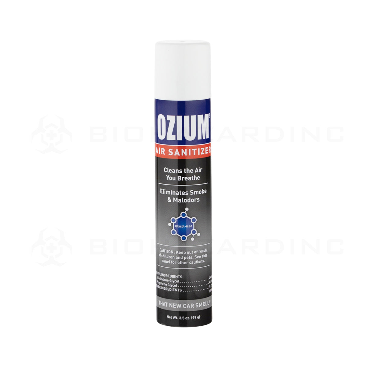 OZIUM® | New Car Scent Air Sanitizer - Various Sizes Air Freshener Biohazard Inc 3.5 oz