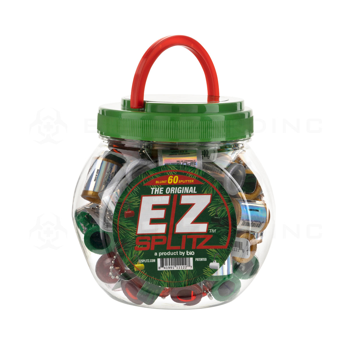 EZ Splitz | 'Retail Display' Cigarillo Blunt Splitter - Holiday Edition | Small - 60 Count Blunt Splitter EZ Splitz