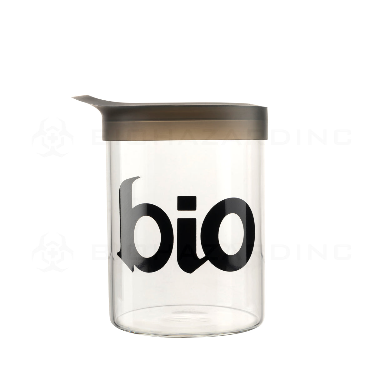 BIO Glass | Stash Nug Glass Jar w/ Airtight Lid | 4.75" - 1 Ounce - Various Colors Glass Jar Biohazard Inc