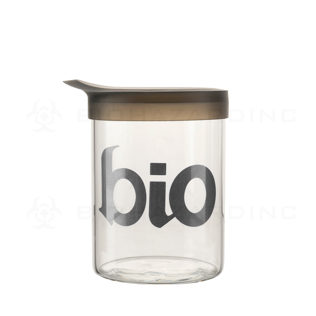 BIO Glass | Stash Nug Glass Jar w/ Airtight Lid | 4.75" - 1 Ounce - Various Colors Glass Jar Biohazard Inc