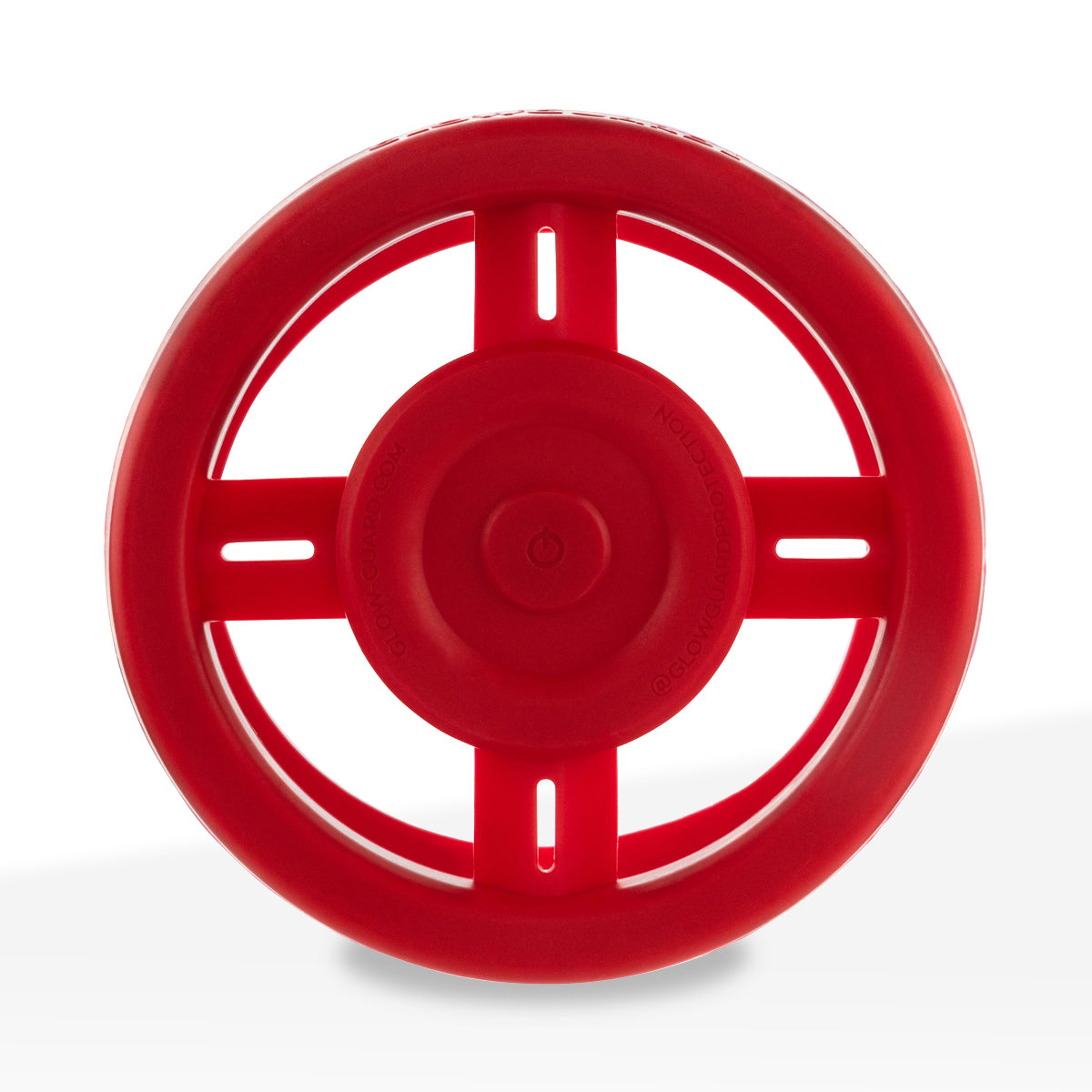 Glow Guard | LED Silicone Sleeve | 2 Pack - Small + Large - Various Colors Bong Accessory Glow Guard Red