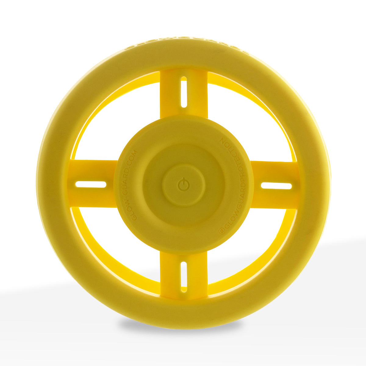 Glow Guard | LED Silicone Sleeve | 2 Pack - Small + Large - Various Colors Bong Accessory Glow Guard Yellow