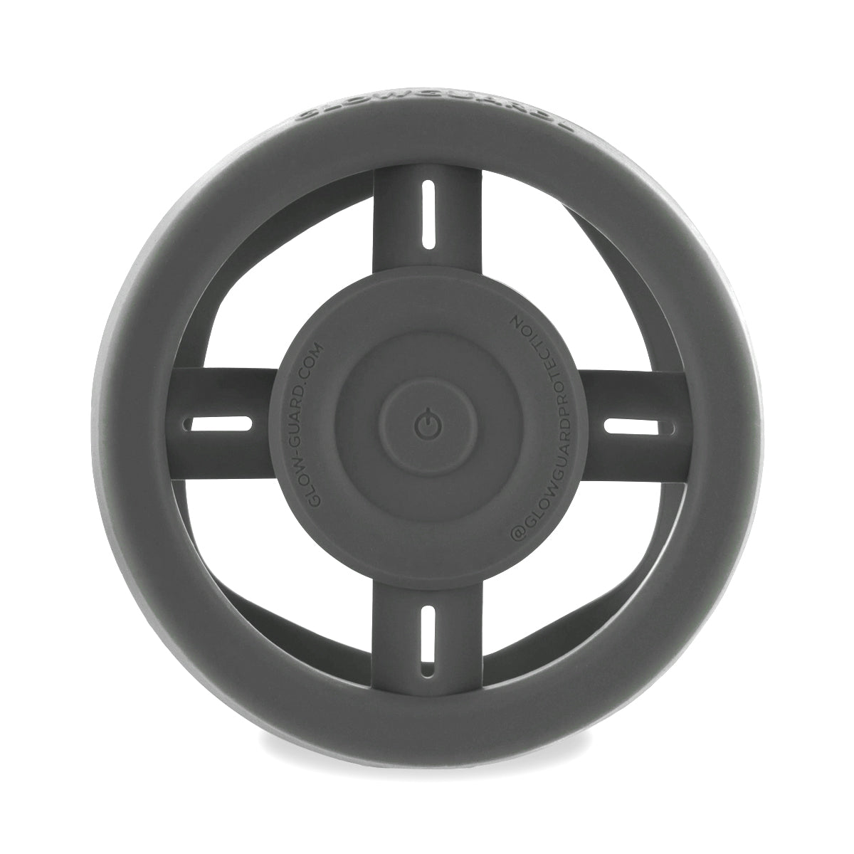 Glow Guard | LED Silicone Sleeve | 2 Pack - Small + Large - Various Colors Bong Accessory Glow Guard Grey