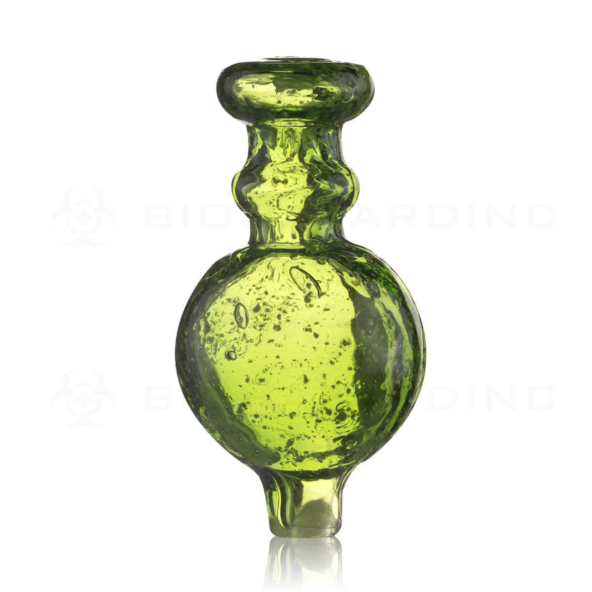 Carb Cap | Glow In The Dark Carb Cap | Green - 12 Count Carb Cap Biohazard Inc