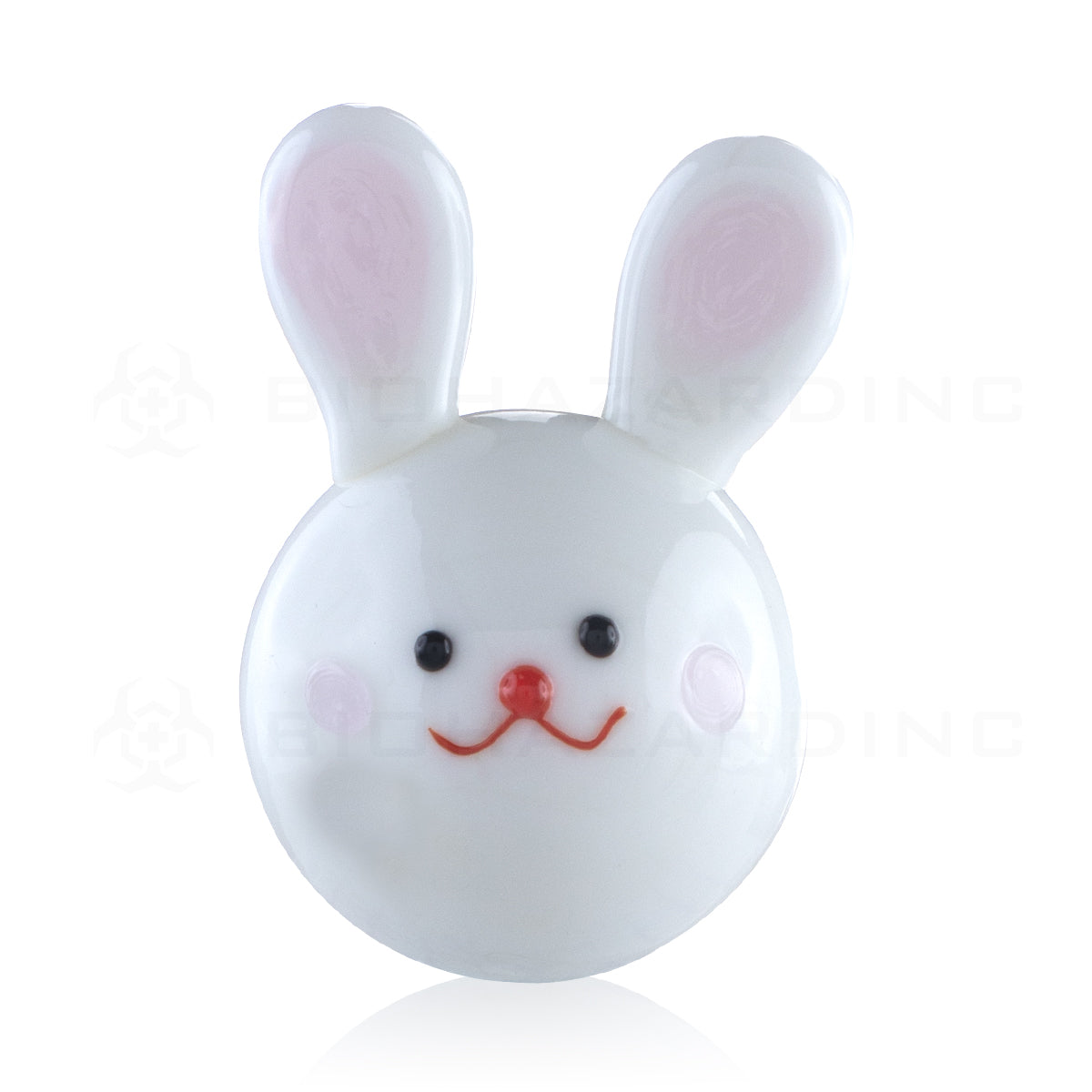 Novelty | Rabbit Carb Caps | White & Pink - 12 Count  Biohazard Inc