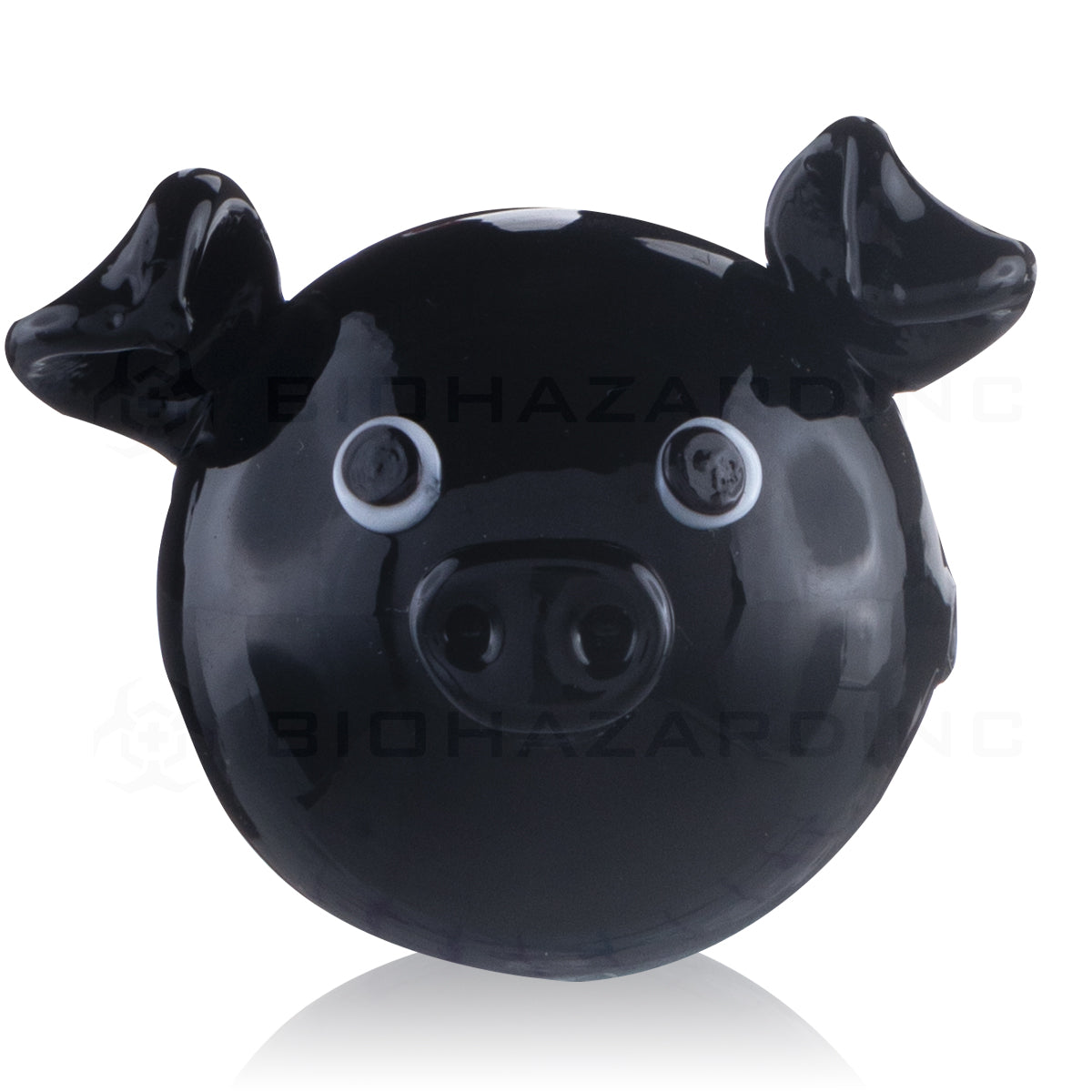 Carb Cap | Piggy Carb Caps | Black - 12 Count Carb Cap Biohazard Inc