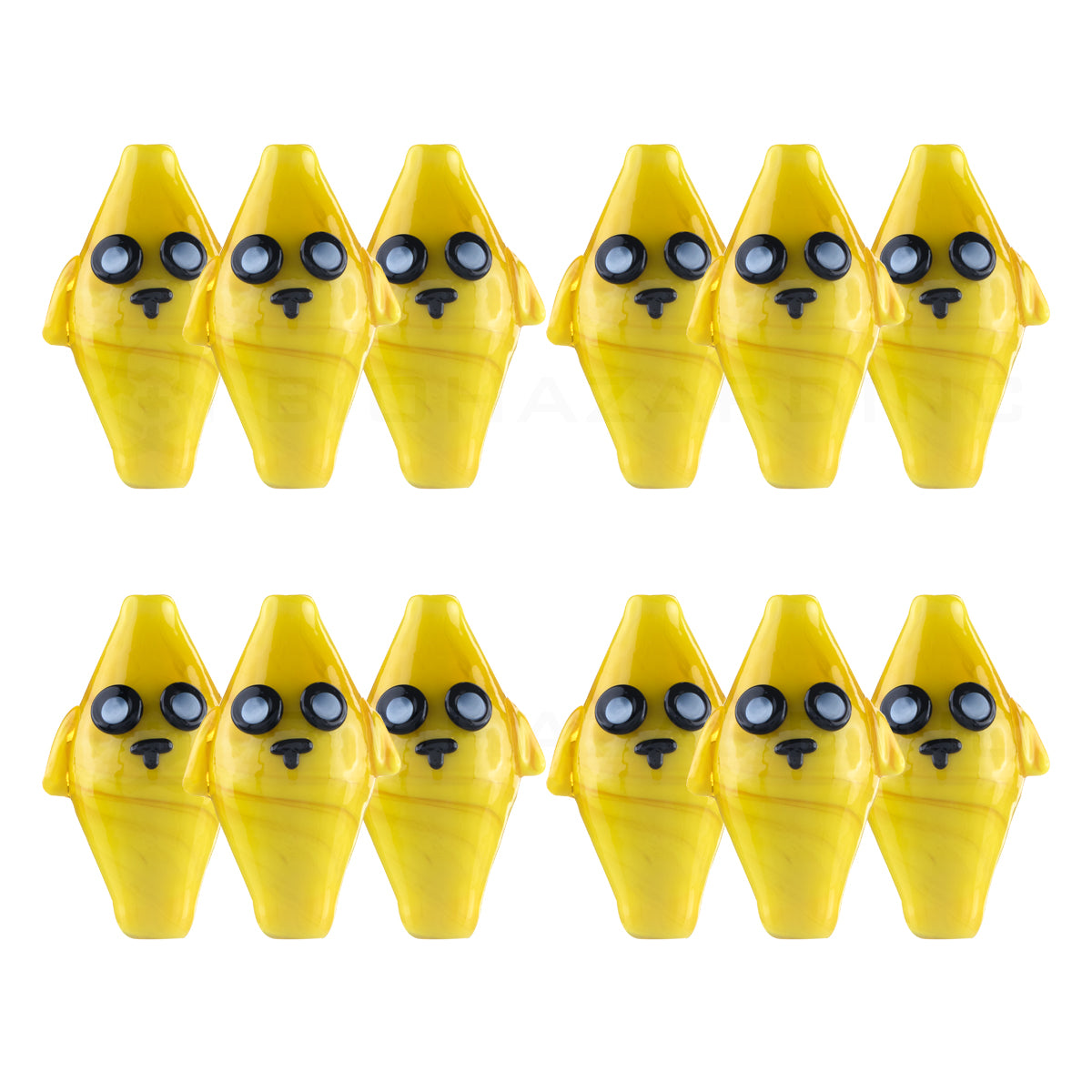 Novelty | Yellow Lemon Man | Yellow - 12 Count Carb Cap Biohazard Inc   