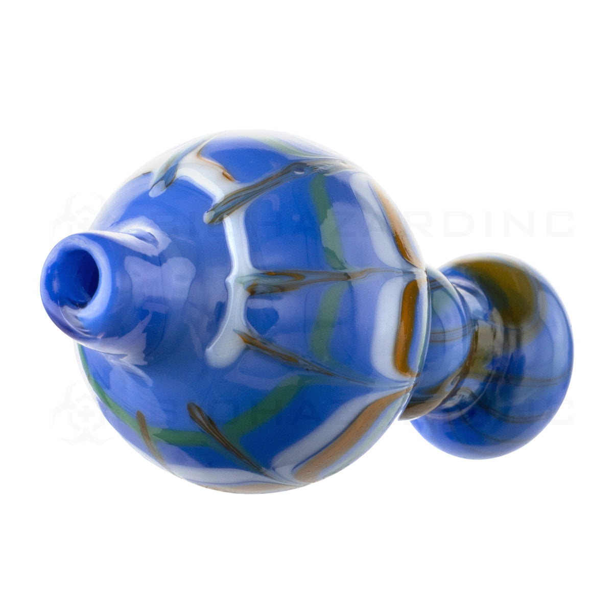 Carb Cap | Round Raked Bubble Carb Cap | Assorted Colors Carb Cap Biohazard Inc