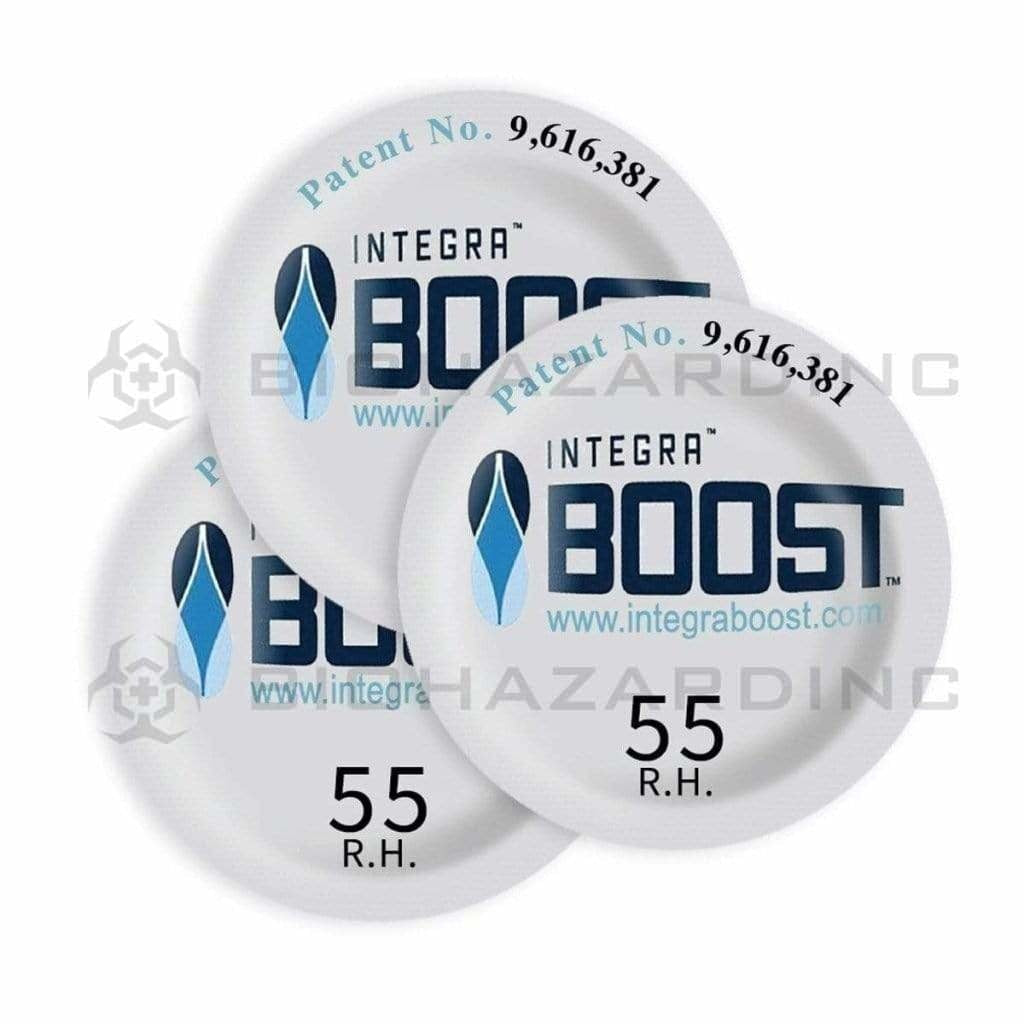 INTEGRA™ | BOOST Cap Liner Humidity Packs | 38mm - 55% - 100 Count Humidity Pack Integra   