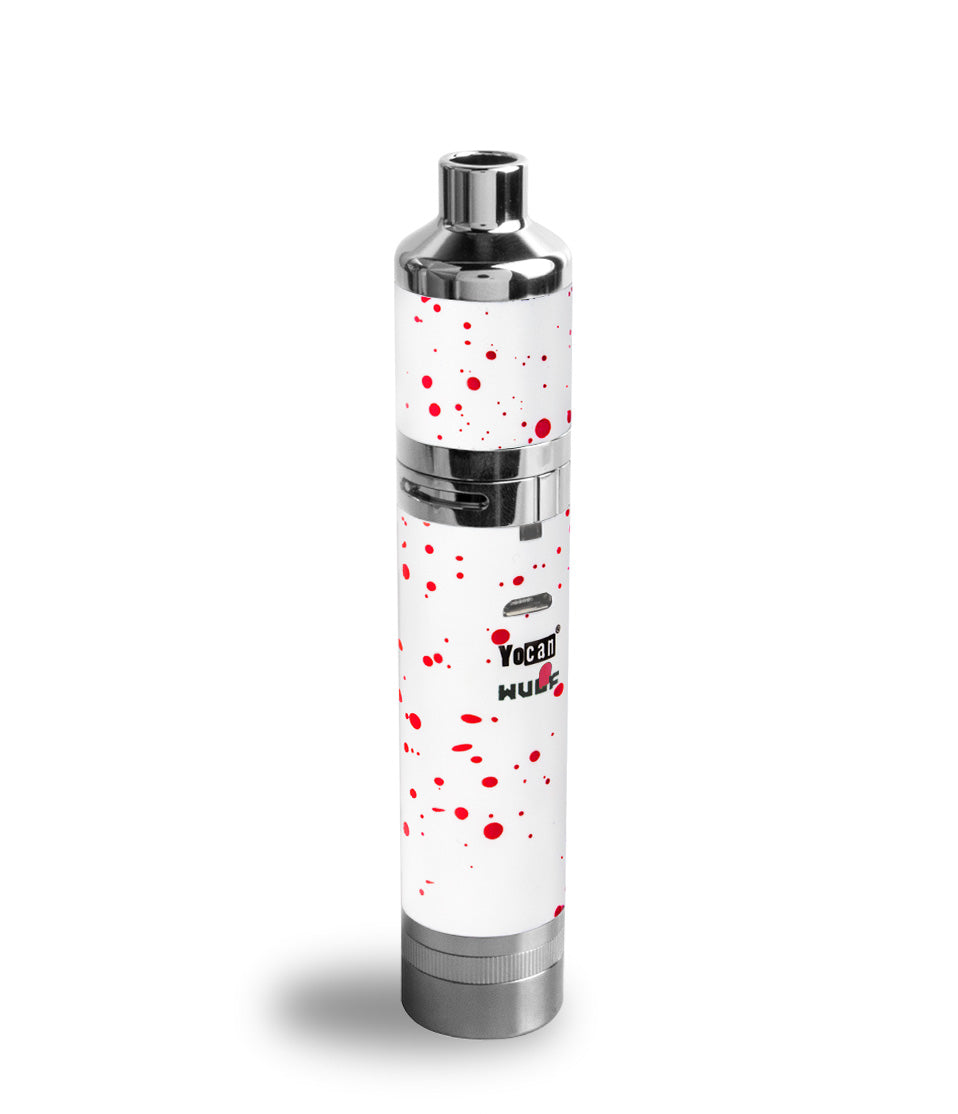 Youcan x Wulf Vape Pen | Evolve Plus XL Rechargeable Vaporizer in Various Colors | 1400mAh Vape Pen Yocan White - Red Spatter