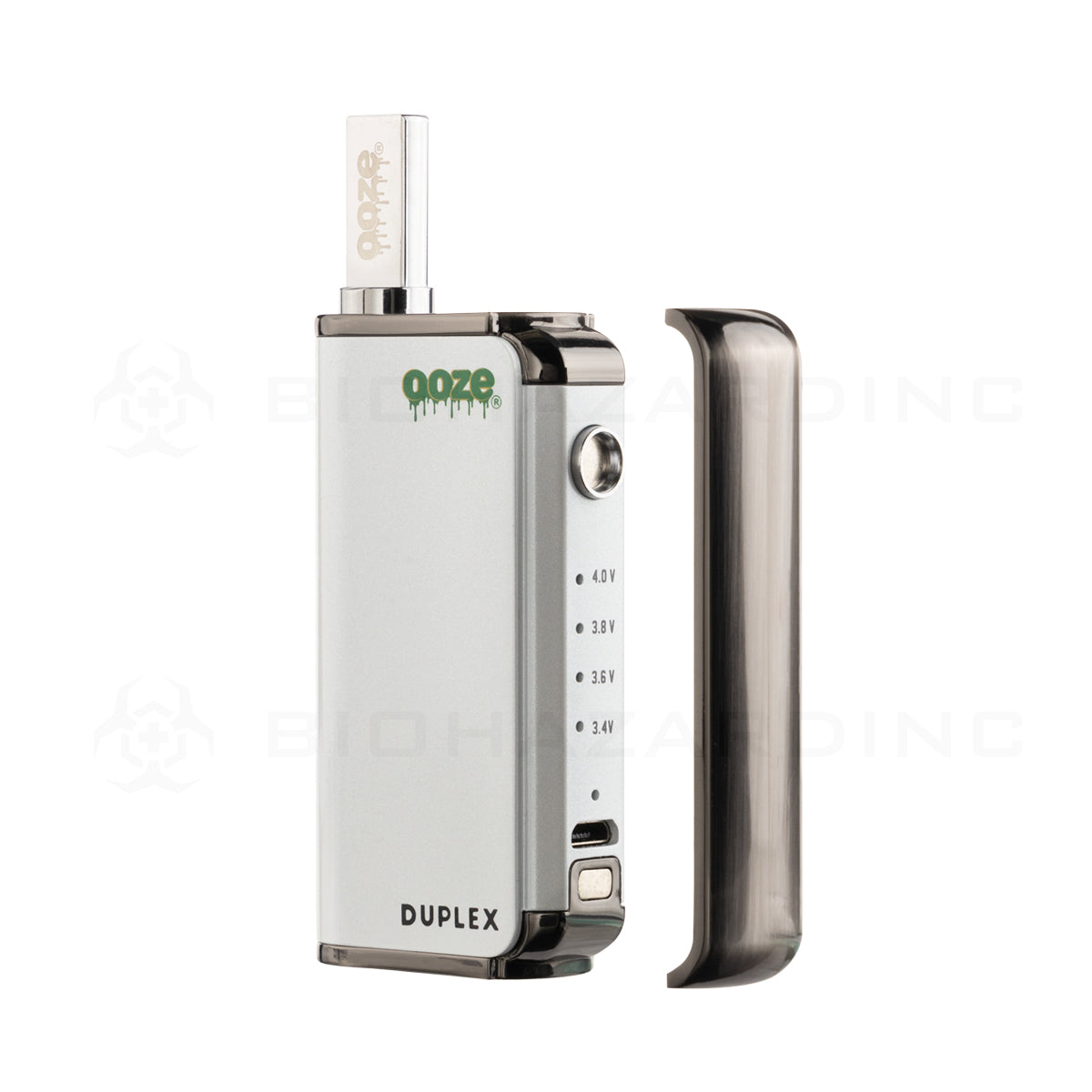Ooze Duplex Dual Extract Vaporizer | White Vaporizer Ooze