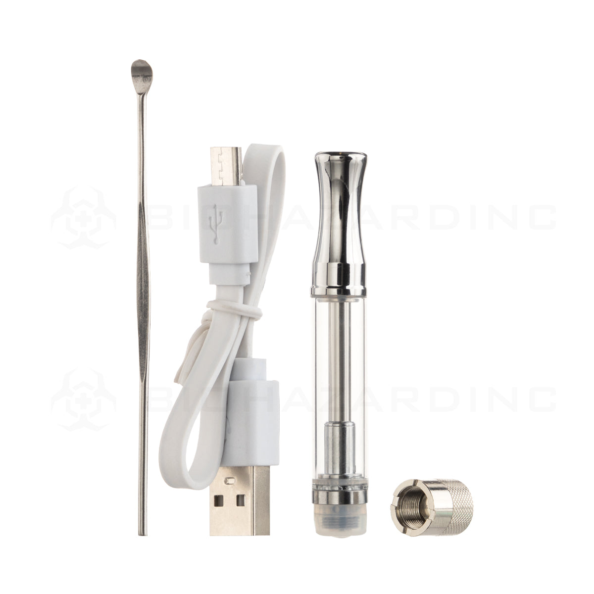 Ooze Duplex Dual Extract Vaporizer | White Vaporizer Ooze