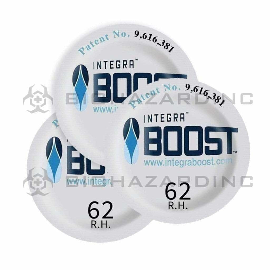 INTEGRA™ | BOOST Cap Liner Humidity Packs | 38mm - 62% - 100 Count Humidity Pack Integra   