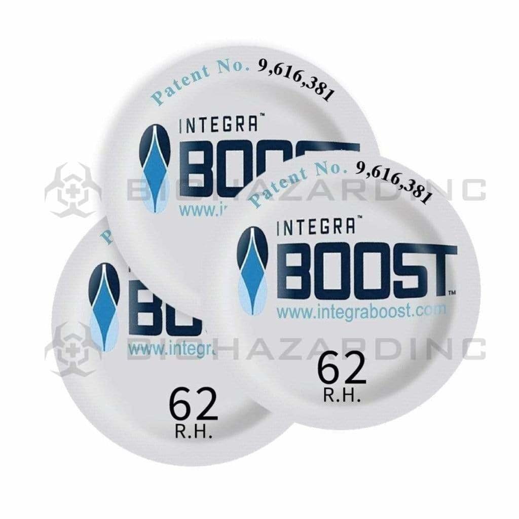 INTEGRA™ | BOOST Cap Liner Humidity Packs | 45mm - 62% - 100 Count Humidity Pack Integra   